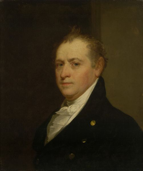 Portrait of Connecticut politician and governor Oliver Wolcott,